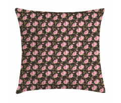 Gentle English Rosebuds Pillow Cover