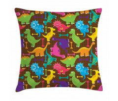 Baby Wild Dinos Kids Pillow Cover