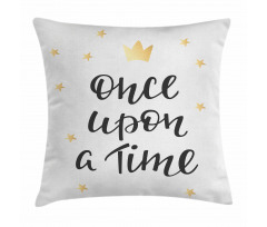 Words with Stars Pillow Cover