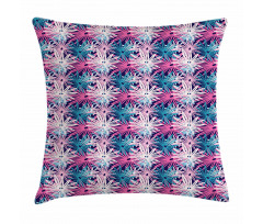 Overlapping Doodle Petals Pillow Cover