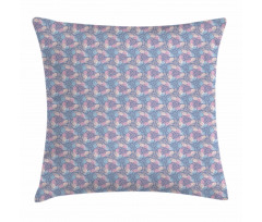 Abstract Colorful Dandelion Pillow Cover