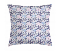 Polygonal Pastel Tone Petals Pillow Cover