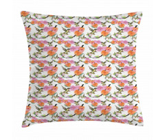 Blossoms on Branches Pillow Cover