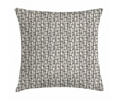 Japanese Nature Reeds Pillow Cover