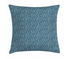 Curvy Twigs with Little Buds Pillow Cover