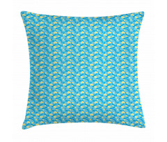 Plumeria Frangipani Spring Pillow Cover