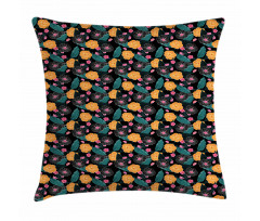 Artwork in Hawaiian Style Pillow Cover