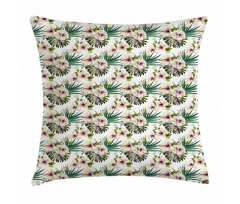 Romantic Jungle Flourish Pillow Cover