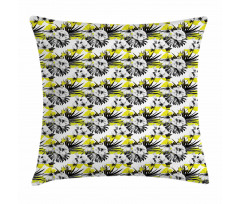 Hibiscus Buds and Blossoms Pillow Cover