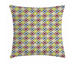 Colorful Mosaic Style Pillow Cover