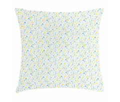 Fresh Spring Meadow Pattern Pillow Cover