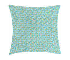 Blossoming Daisy Rural Field Pillow Cover