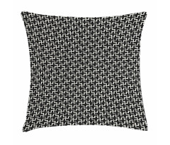 Plus Sign Geometric Pillow Cover