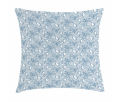 Doodle Butterflies Pillow Cover