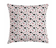 Christmas Baubles Dots Pillow Cover