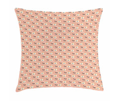 Halved Apples Seeds Pillow Cover