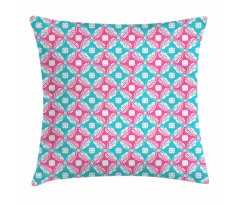 Paintbrush Color Contrast Pillow Cover