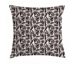 Modern Abstract Foliage Art Pillow Cover