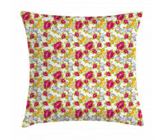 Botanical and Nostalgic Pillow Cover