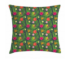 Hawaiian Botanical Aloha Pillow Cover