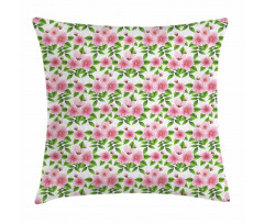 Japanese Sakura Tree Pillow Cover