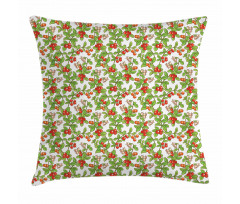 Flowering Plants Garden Pillow Cover