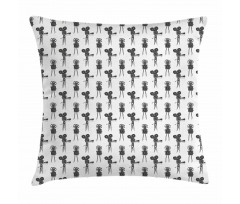 Cinema Theatre Show Pattern Pillow Cover