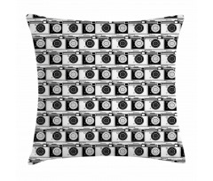 Recording Machine Pattern Pillow Cover