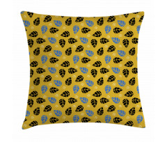 Fallen Leaves of Fall Season Pillow Cover