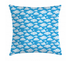 Swilrs in the Sky Pillow Cover