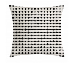 Geometric Dots Composition Pillow Cover