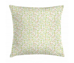 Doodle Flowers Garden Art Pillow Cover