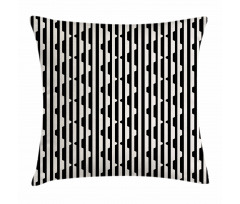 Retro Lines and Triangles Pillow Cover