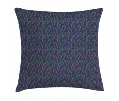 Botanical Eco Leaf Pattern Pillow Cover