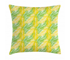 Palm Leaves Hawaii Island Pillow Cover