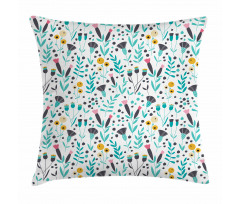 Spring Season Nature Art Pillow Cover