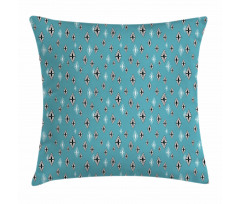 Rhombus with Triangles Pillow Cover