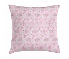 Blossoming Cherry Flowers Pillow Cover