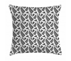 Bunch of Leaves Pattern Exotic Pillow Cover
