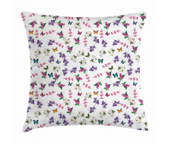 Bouquet of Spring Flowers Pillow Cover