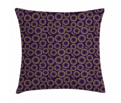 Blueberries and Leaves Pillow Cover