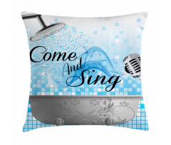 Come and Sing Message Pillow Cover