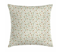 Fir Cones Botany Branches Pillow Cover