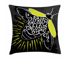 Keep Calligraphy Pillow Cover