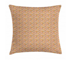 Colorful Heart Shape Pillow Cover
