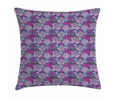 Pastel Tone Delicate Peonies Pillow Cover