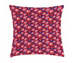 Blossoming Abstract Petals Pillow Cover