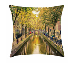 Bridge over Canal Holland Pillow Cover