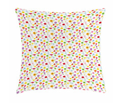 Posy of Spring Flowers Pillow Cover