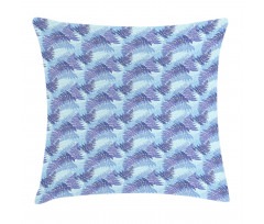 Winter Compoisition Fern Pillow Cover